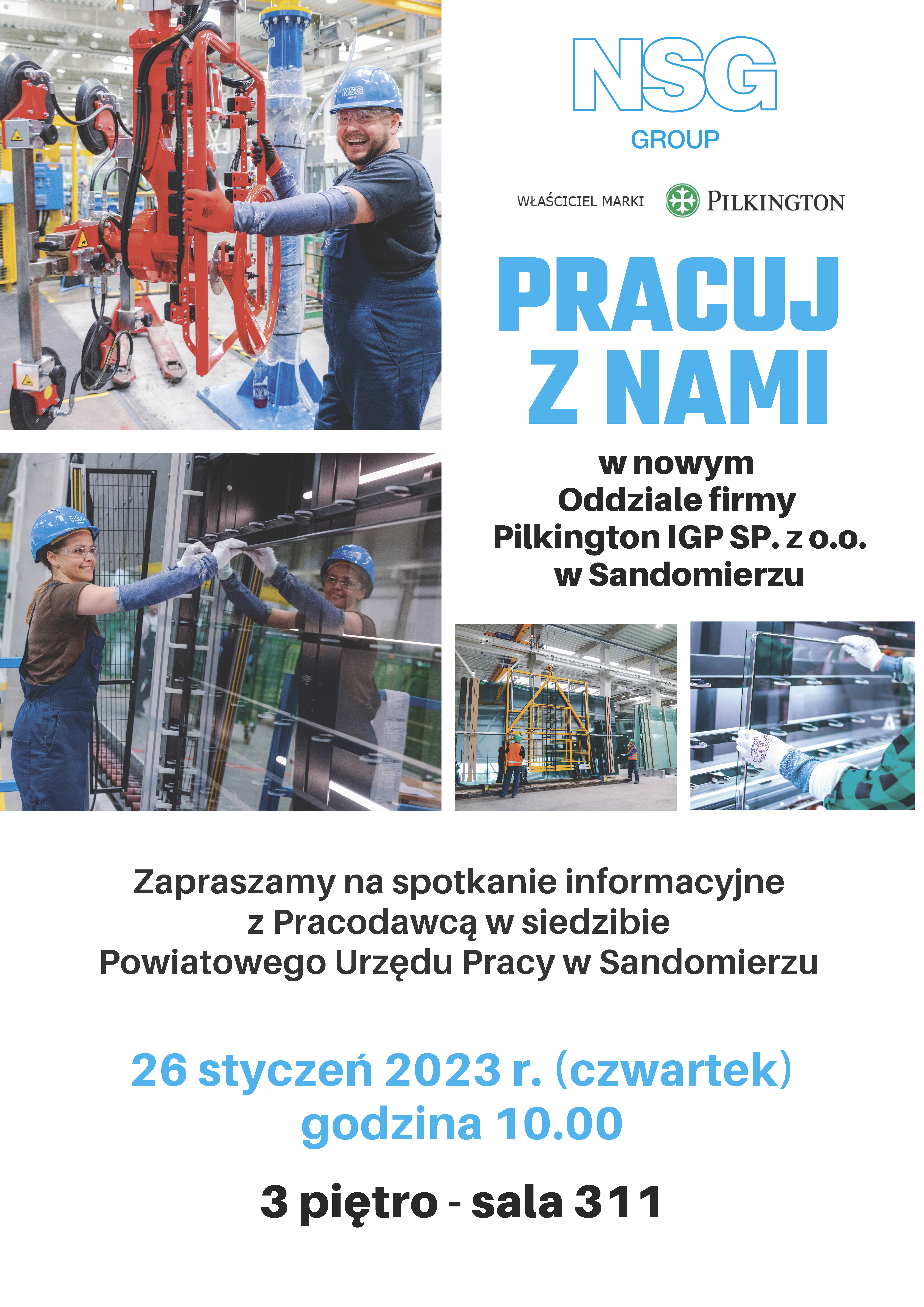 Pilkington - spotkanie z pracodawcą